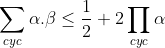 x+y+z<=xyz Gif.latex?\sum_{cyc}\alpha